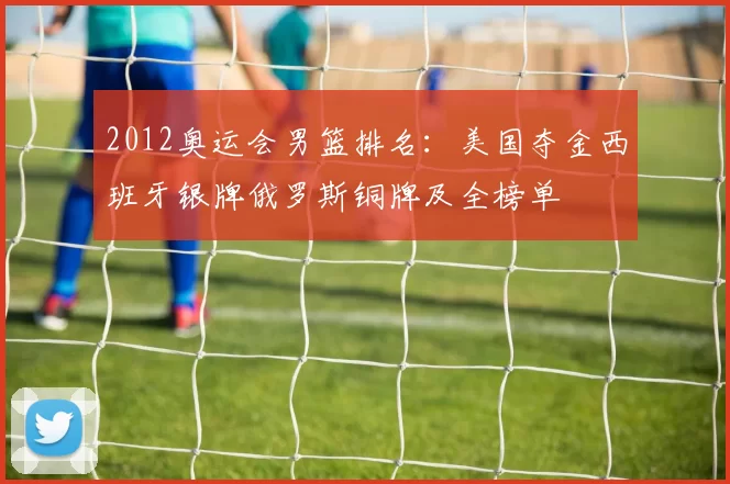 2012奥运会男篮排名:美国夺金西班牙银牌俄罗斯铜牌及全榜单